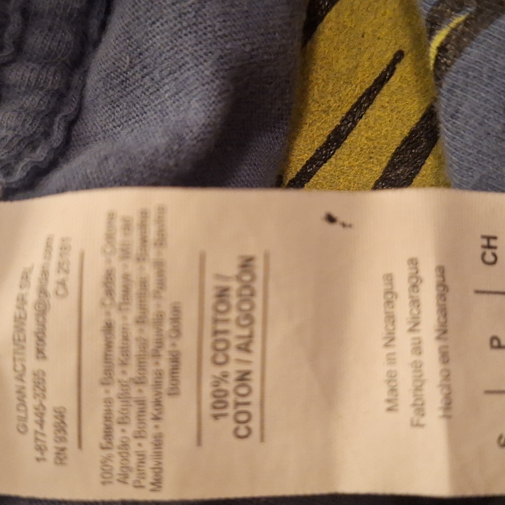 Gildan Blue T-Shirt with Sunflower Design - Picture 4 of 4